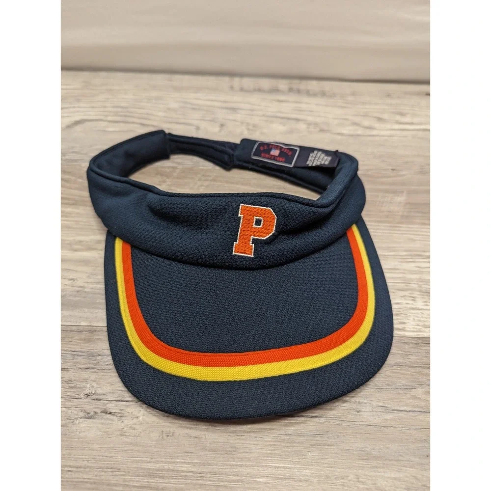 U.S. Polo ASSN Golf Tennis visor hat Multi color Orange, yellow, Blue